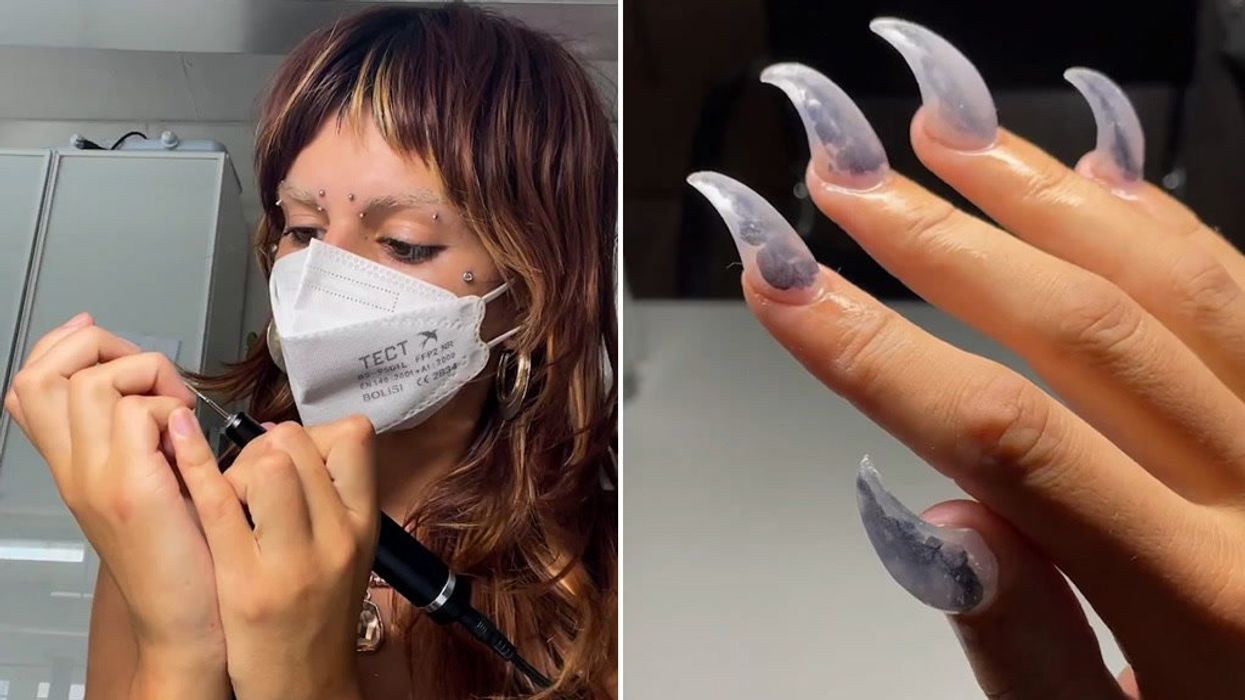 People are dashing to get these freaky 'claw nails' in time for Halloween