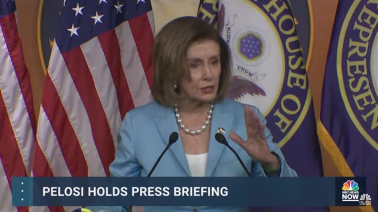 Nancy Pelosi's spokesperson says 'push' on Republican's child was 'misinterpreted'