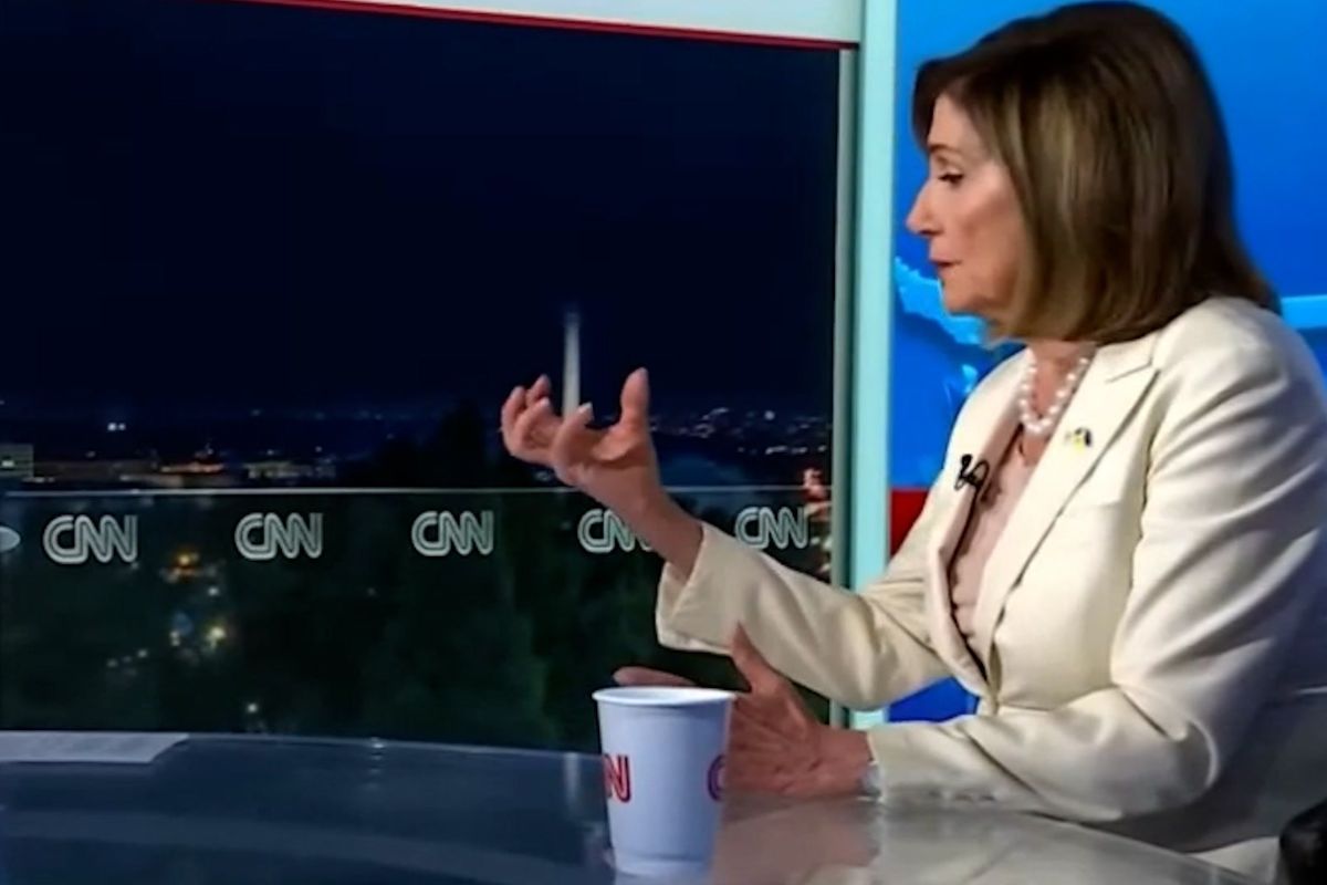 Nancy Pelosi uses suggestive hand gesture to describe Kevin McCarthy