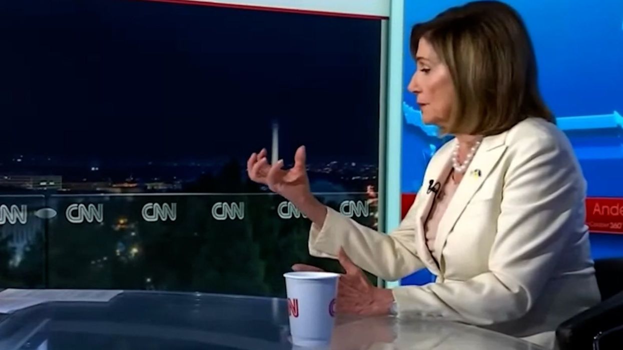 Nancy Pelosi uses suggestive hand gesture to describe Kevin McCarthy