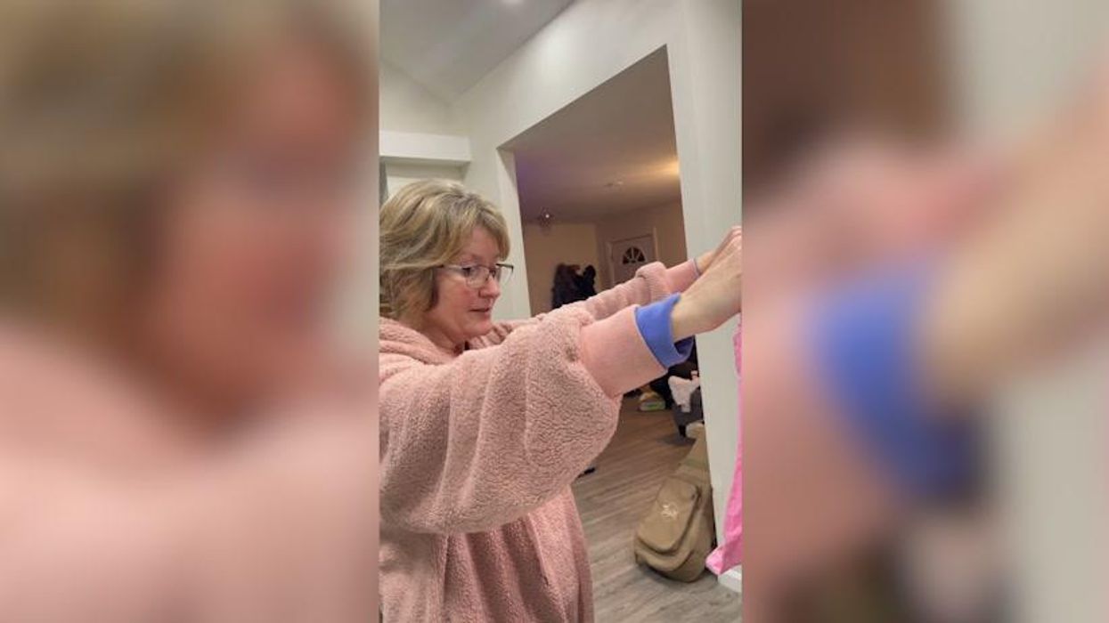 Woman's overdue baby bump called the 'biggest ever seen'