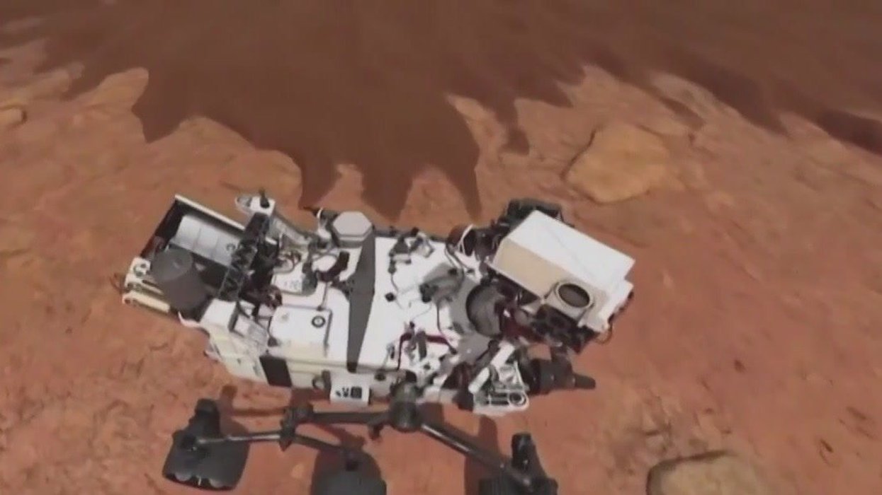 Strange polygon structures found buried beneath the surface of Mars ...