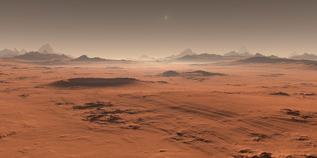 Wissenschaftler haben den unwahrscheinlichen Ursprung des Lebens auf dem Mars entdeckt