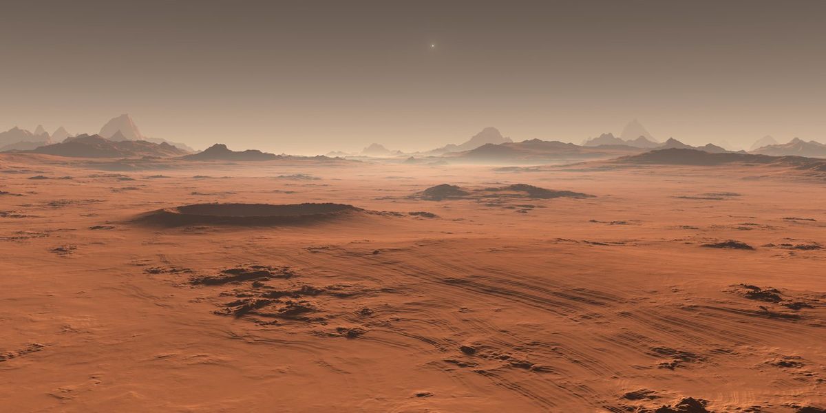 Wissenschaftler haben den unwahrscheinlichen Ursprung des Lebens auf dem Mars entdeckt Wissenschaftler haben den unwahrscheinlichen Ursprung des Lebens auf dem Mars entdeckt