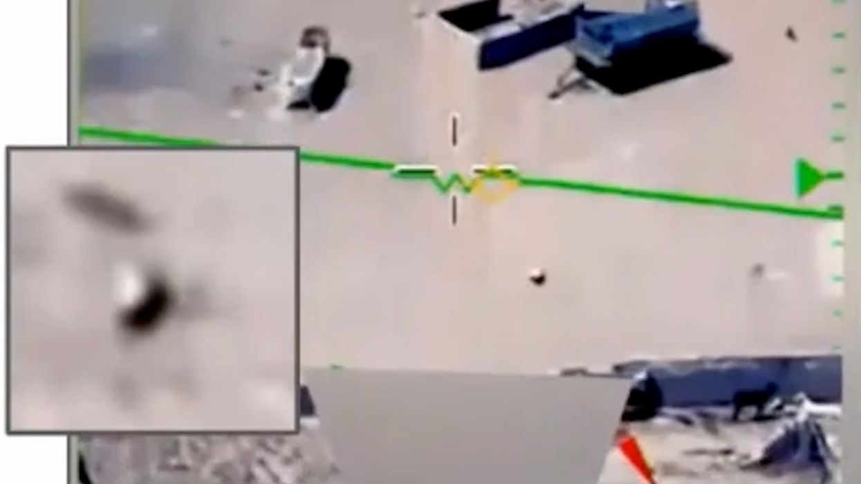 Nasa releases footage of unidentifiable ‘spherical orb’ UFO flying through Middle East