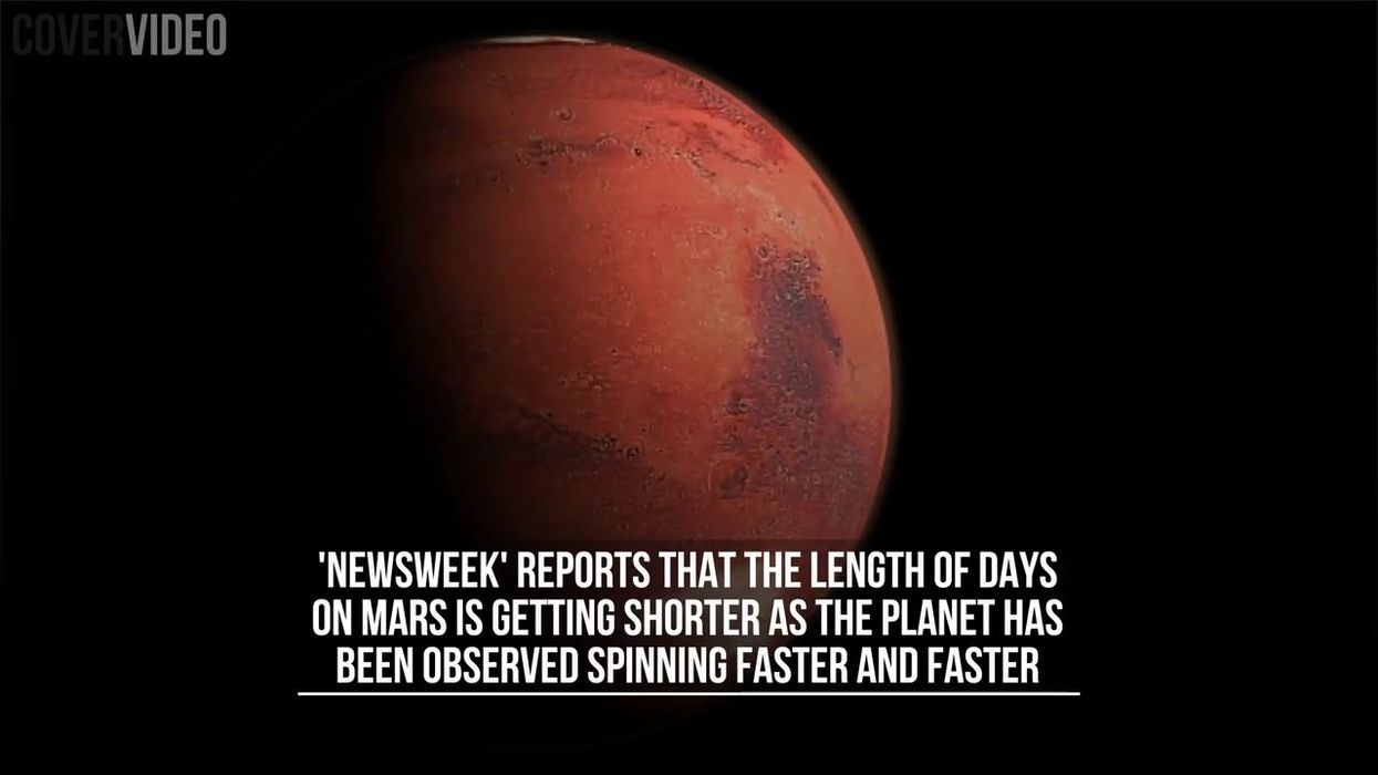 Mars is spinning faster and faster and scientists are baffled