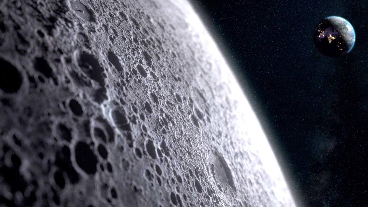 Scientists could use lunar dust to make roads on the moon