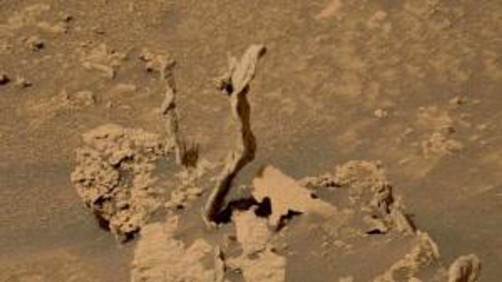 Bizarre 'spikes' are being spotted on Mars by Nasa's Curiosity rover