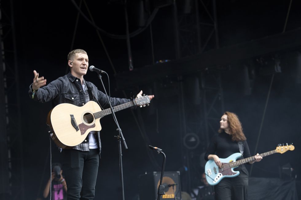 Nathan Evans performer at a number of festivals, including Transmt in Glasgow (Lesley Martin/PA)