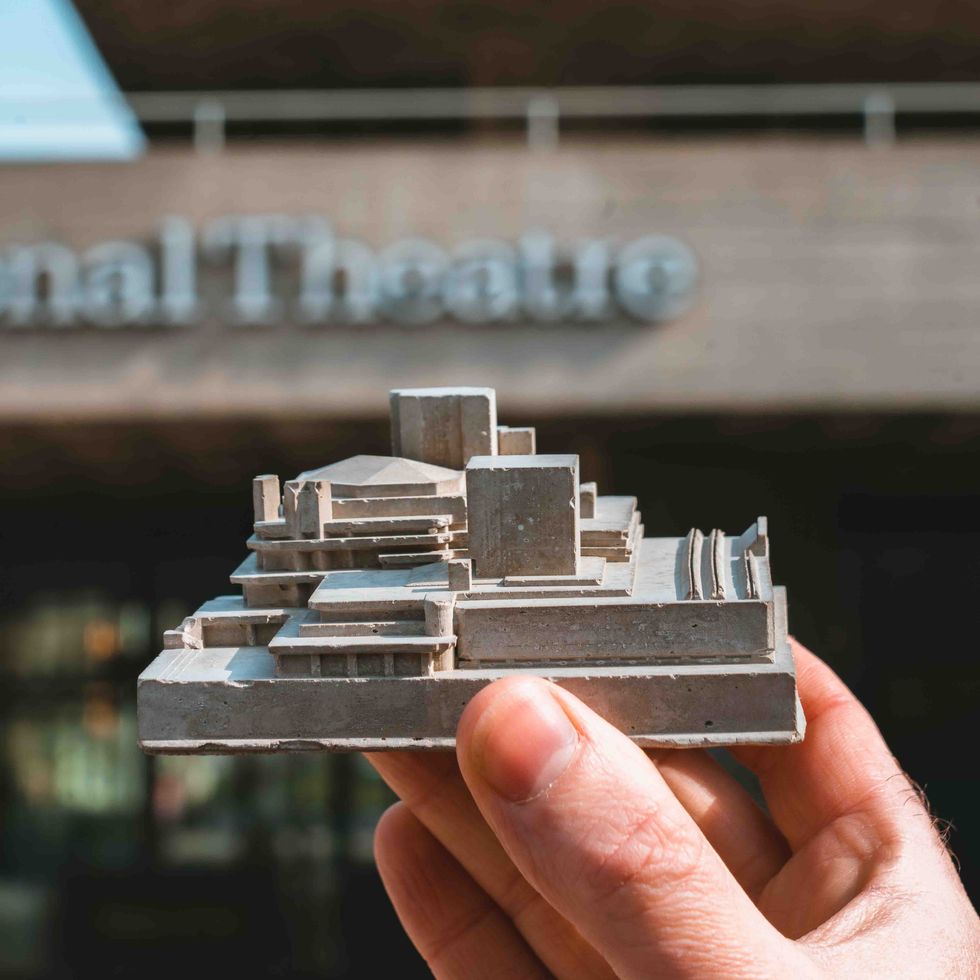 Artist makes mini versions of Brutalist buildings to champion ‘unloved’ style