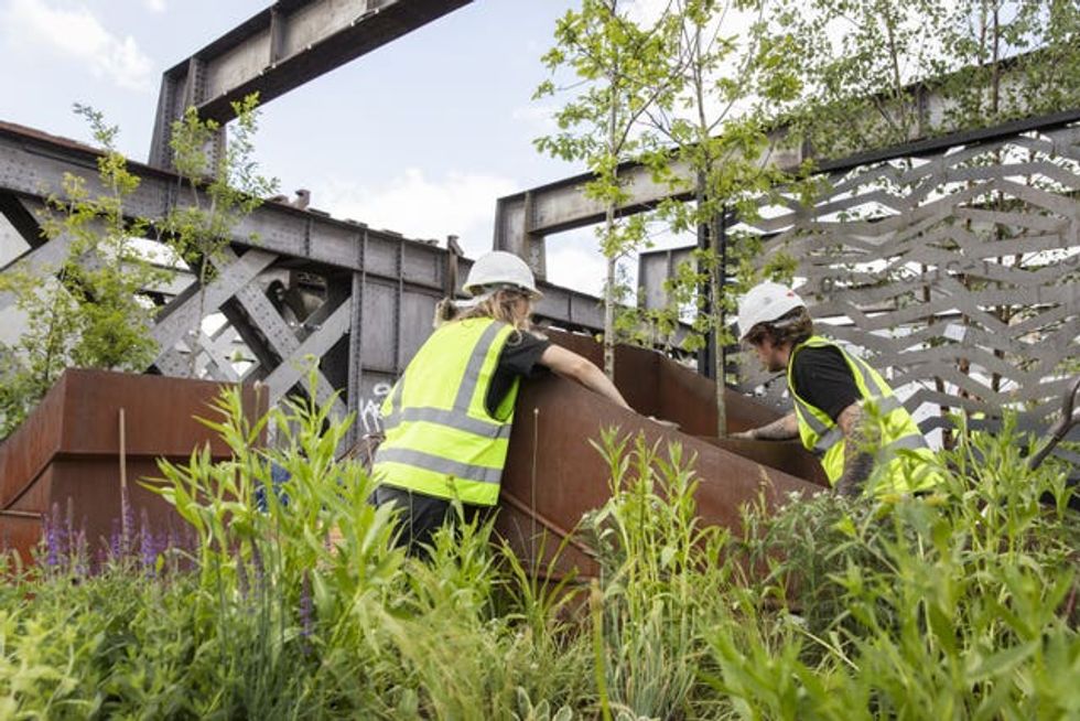 National Trust\u2019s urban project at Manchester Viaduct