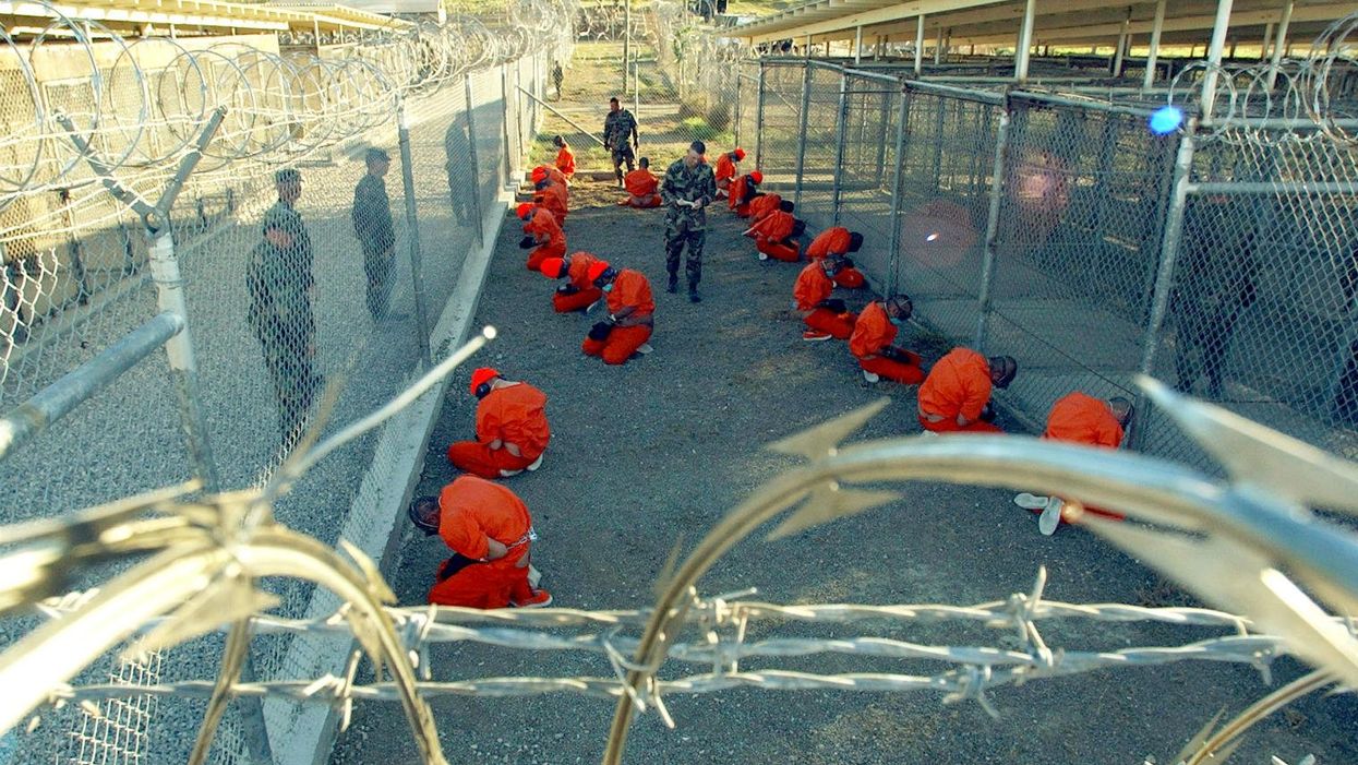 Naval Base Guantanamo Bay, Cuba, January 18, 2002