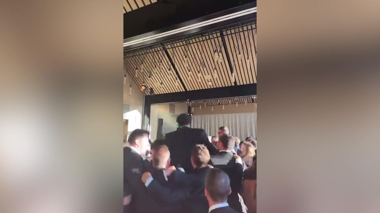 NBA star Joel Embiid goes viral for doing Jewish dance at wedding