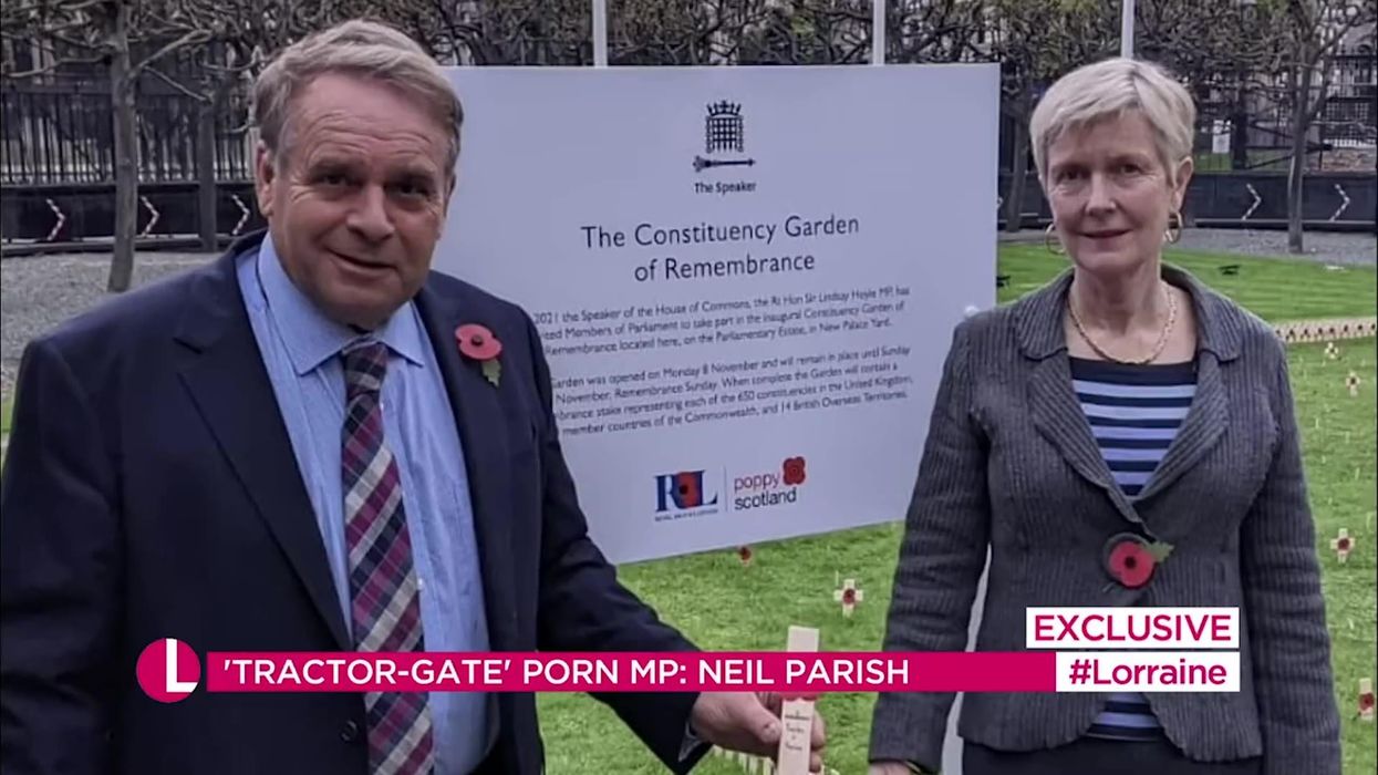 Neil Parish: My wife 'chases me around with scissors' to get 'part of my anatomy'