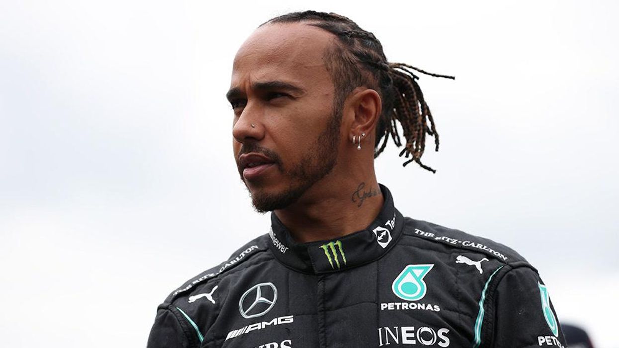 Lewis Hamilton could be banned from the British Grand Prix this weekend over jewellery
