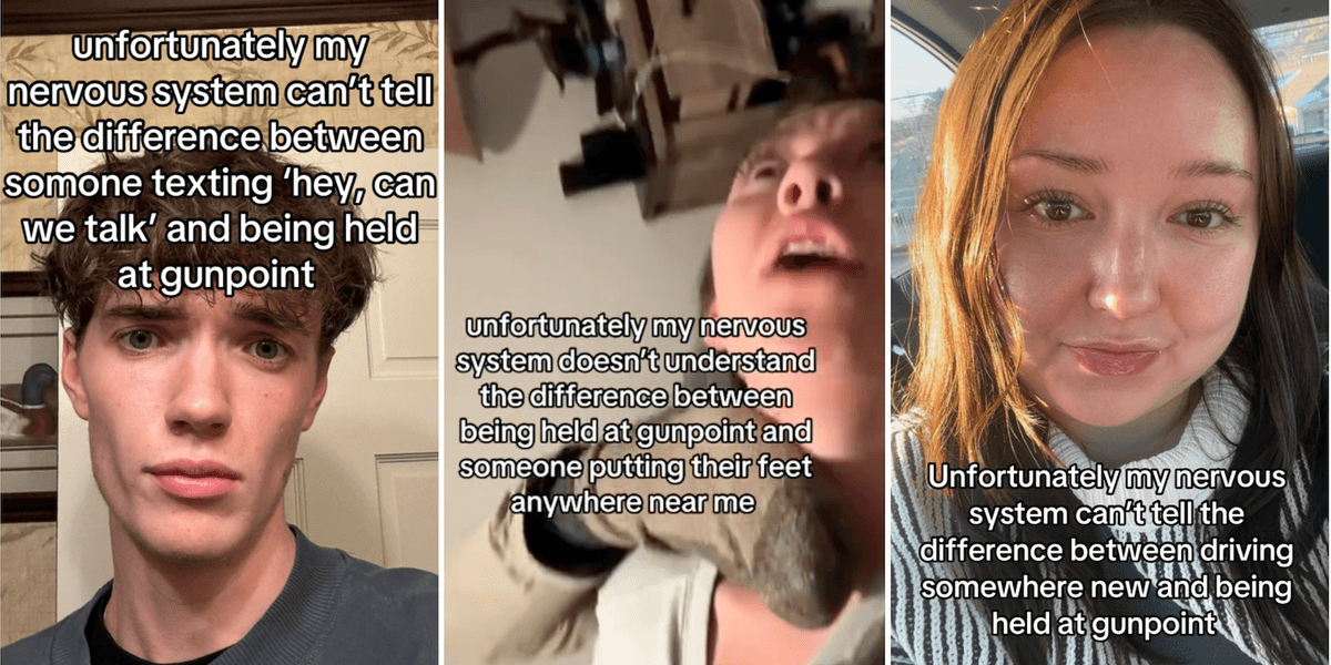 ‘Nervous system can’t tell the difference between…’ TikTok trend explained ‘Nervous system can’t tell the difference between…’ TikTok trend explained