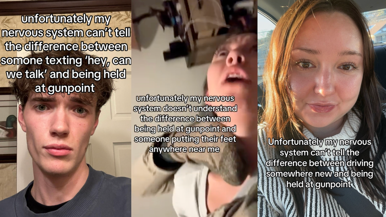 'Nervous system can't tell the difference between...' TikTok trend explained
