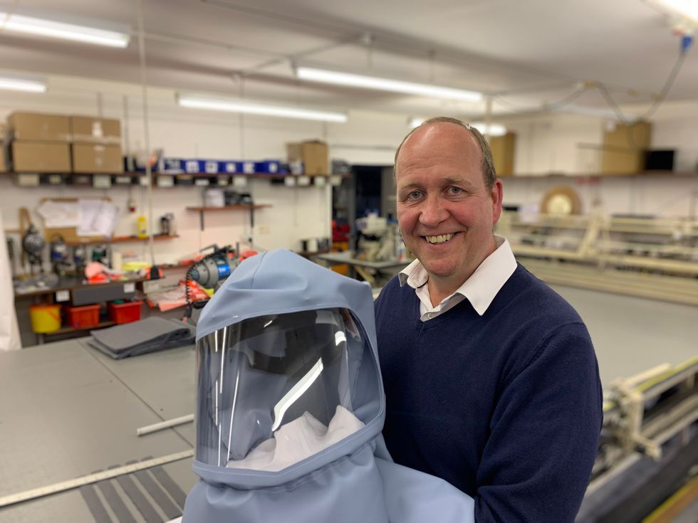 Neville Clokey said there is a feeling of \u201csatisfaction in being able to give something back\u201d (BAESystems/PA)