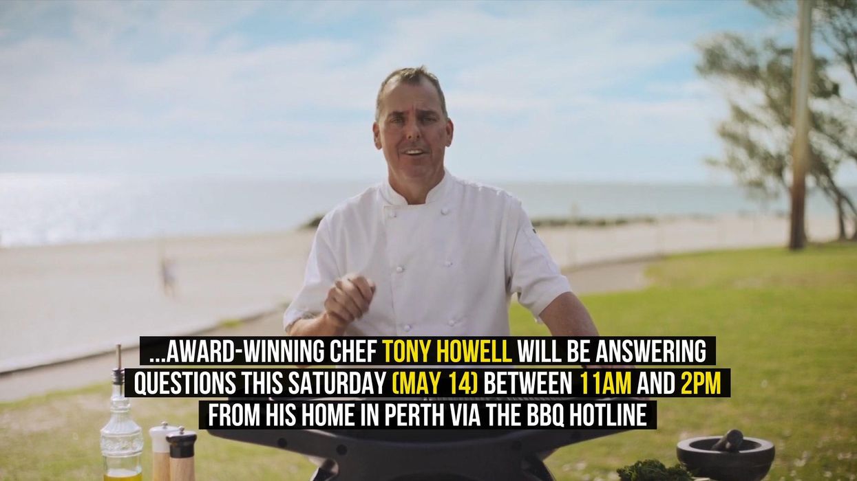 New BBQ hotline allows Brits to chat with celebrity chef for cooking tips