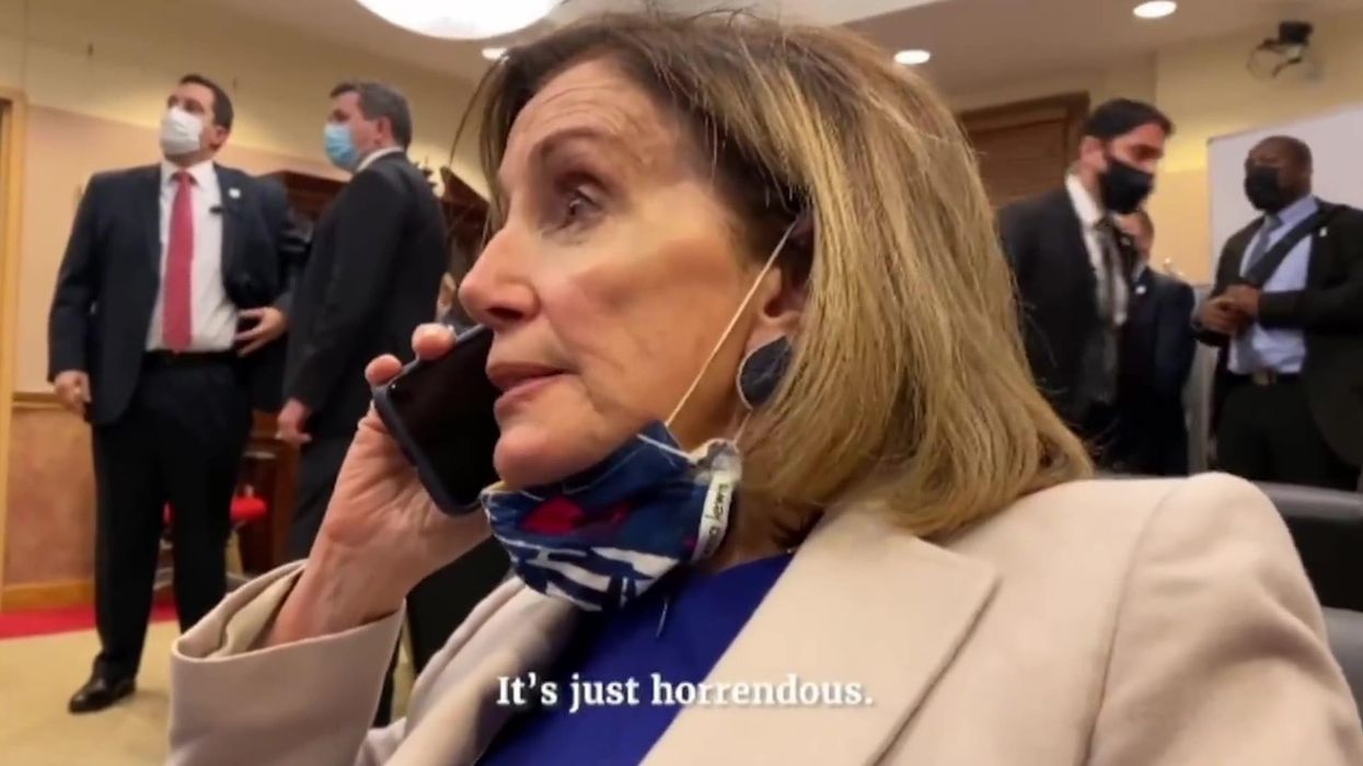 Nancy Pelosi hailed as 'real president' on Jan 6 thanks to chilling unseen footage