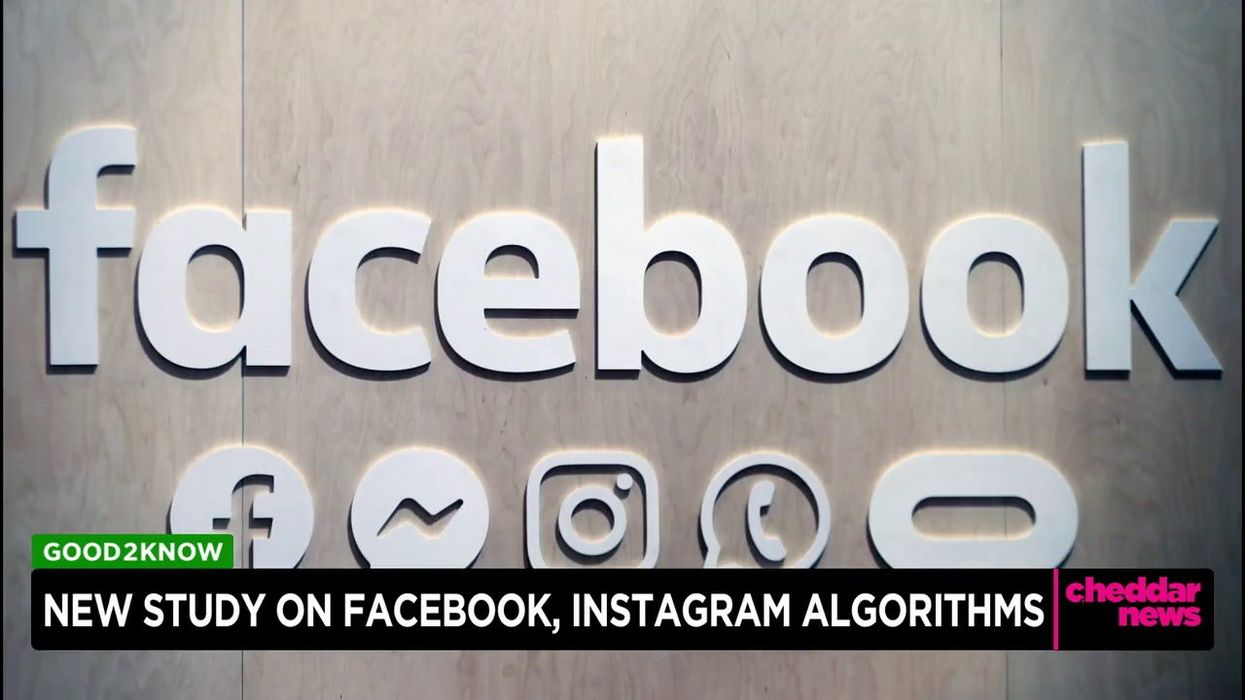 Has Facebook changed its blue logo?