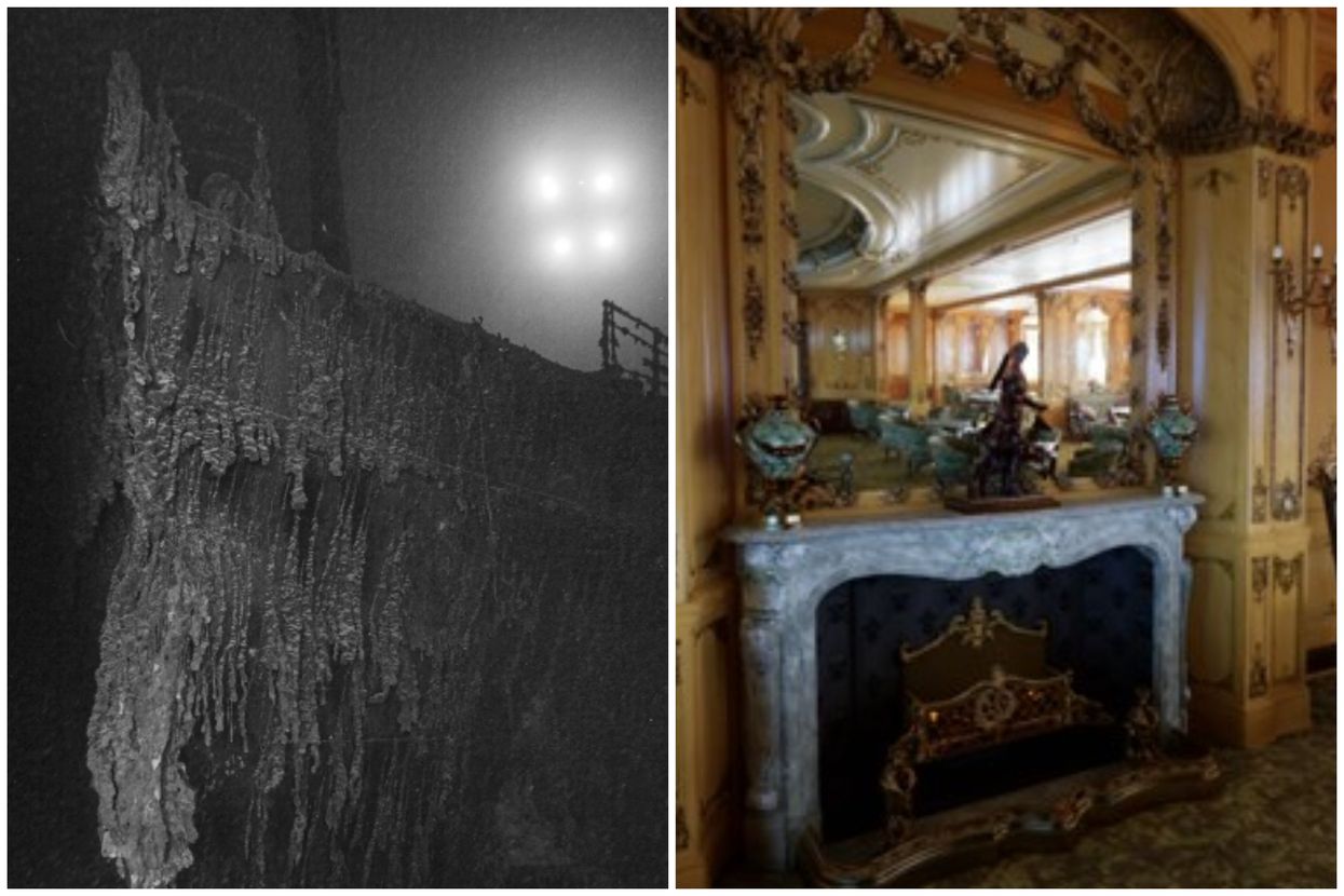 Divers make breathtaking new discovery in Titanic wreck