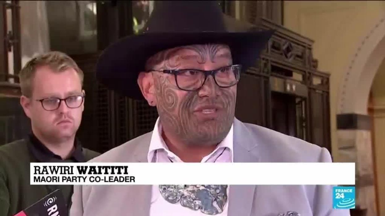 First woman to present news with Māori face tattoo says people have 'archaic thinking'