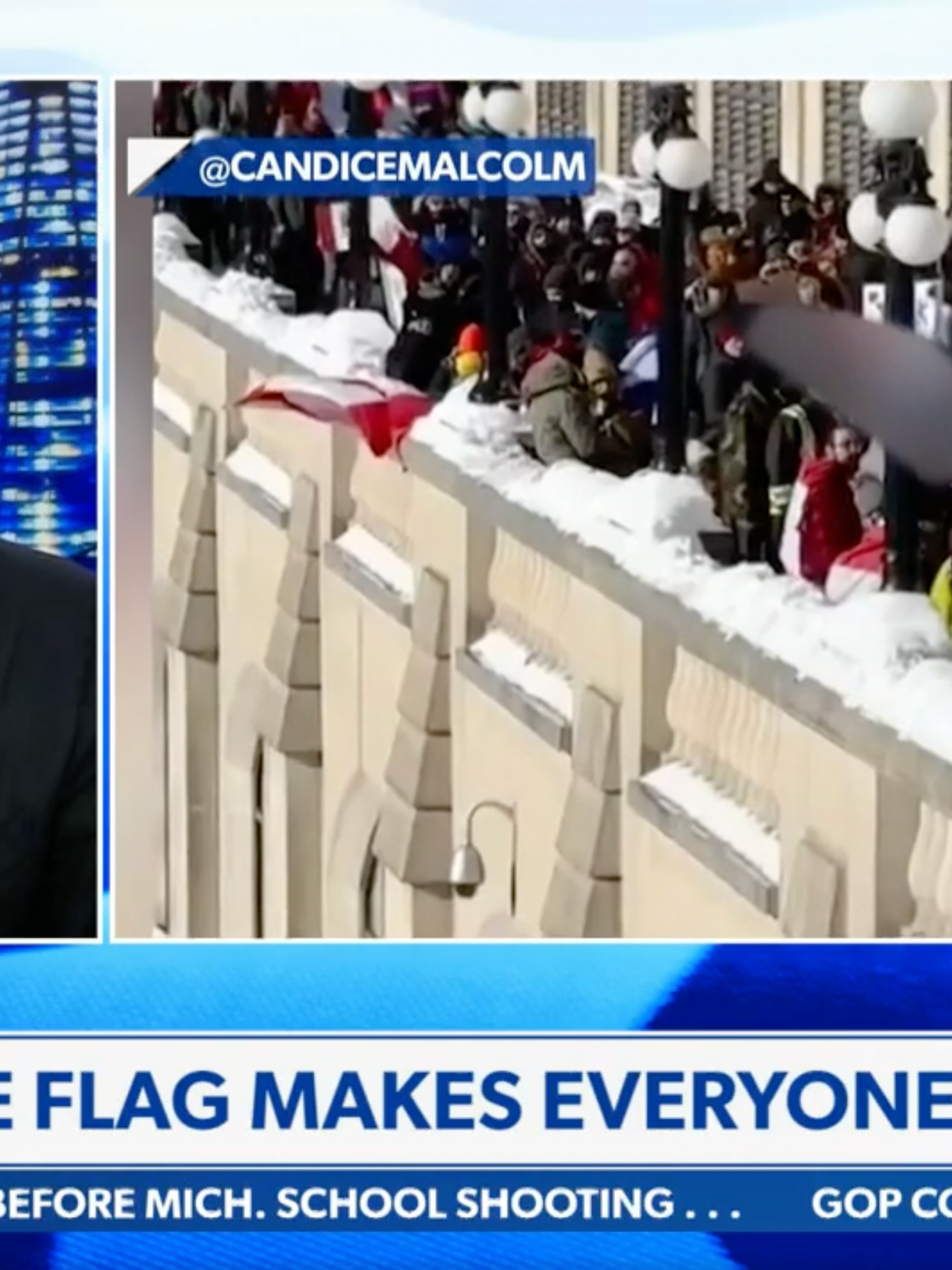 Newsmax mocked for asking if one Nazi flag makes everyone around it a Nazi