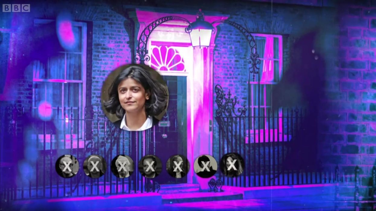 This 30 second Newsnight clip perfectly sums up the chaos inside Downing Street