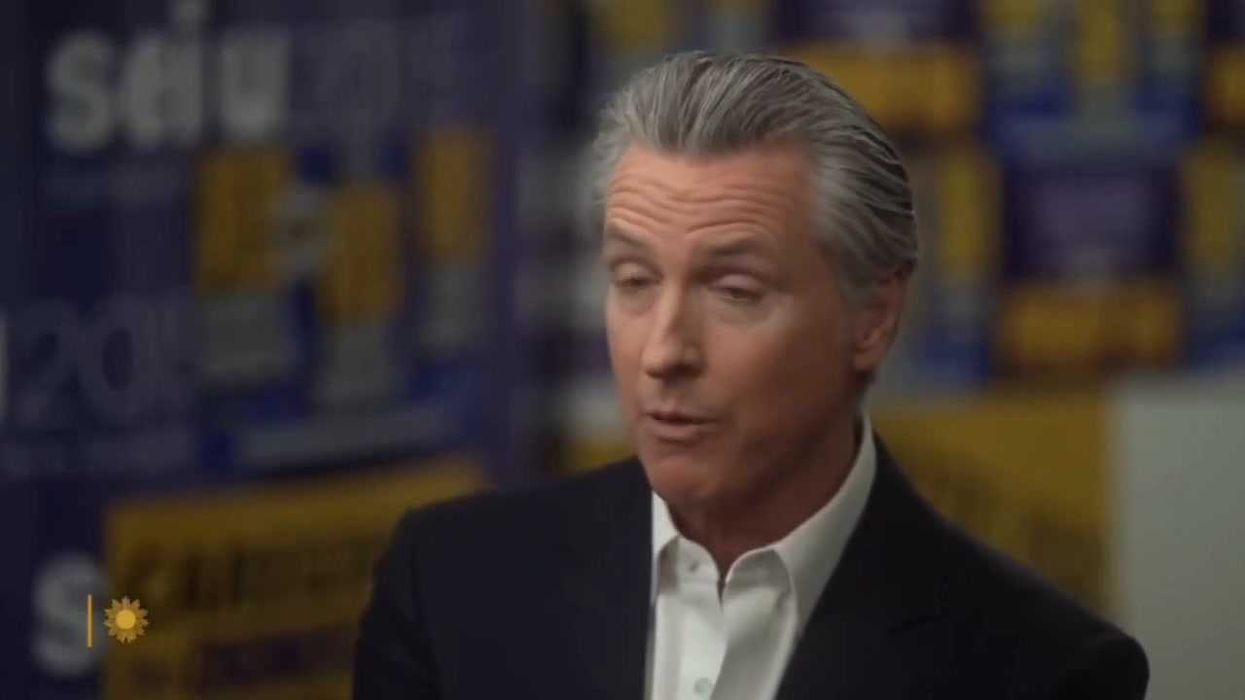 Gavin Newsom is adamant Trump’s presidency ends next November thanks to loophole