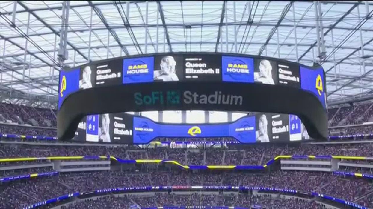 Awkward moment NBC cuts from Queen's death to cheering NFL fans