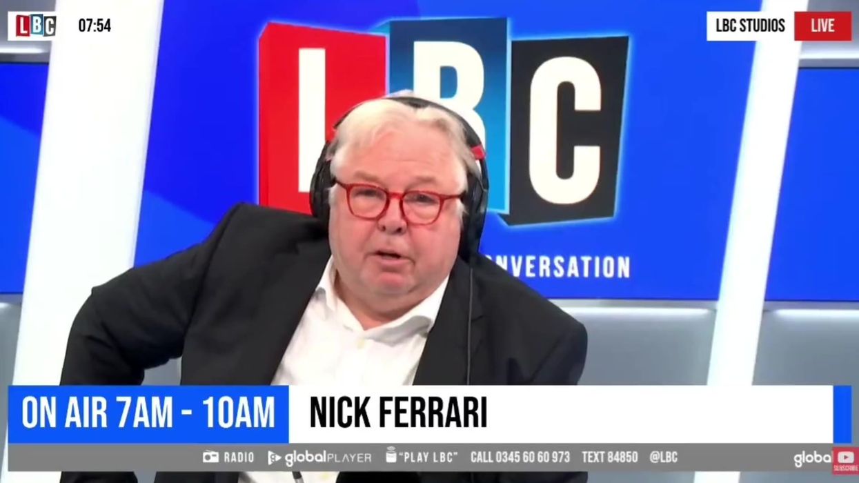 Nick Ferrari has savage response to foreign secretary defending Liz Truss...again