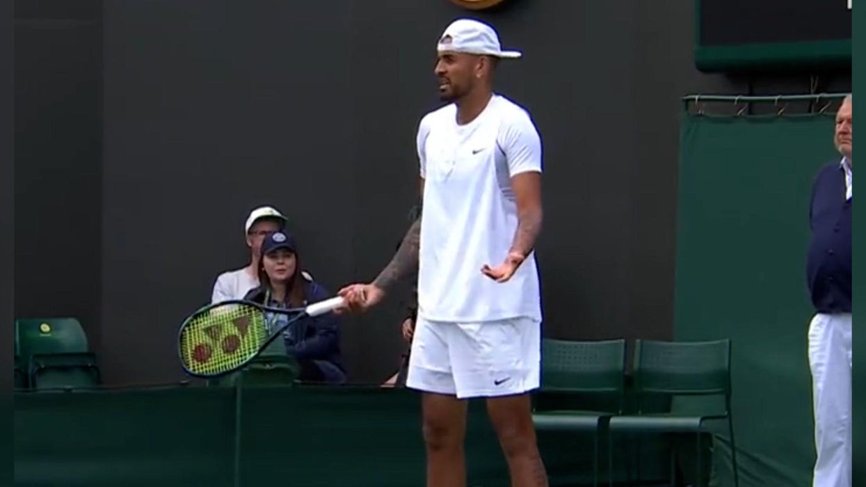 Nick Kyrgios blasts Wimbledon line judge as a 'snitch'