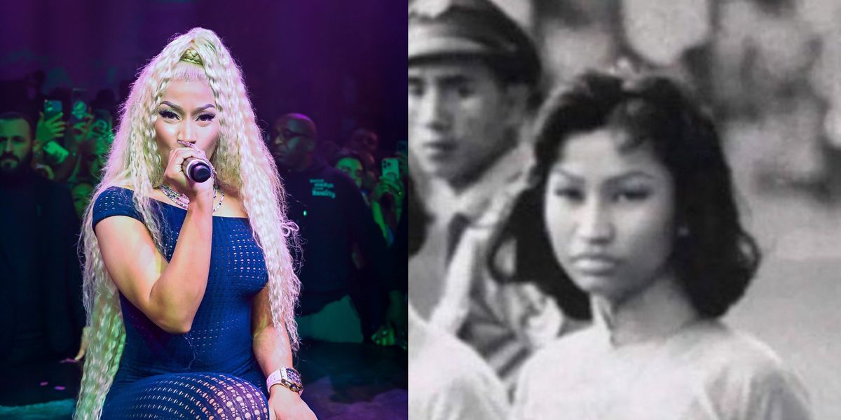 Nicki Minaj reacts to photo of her from 1843: "that's me" | indy100