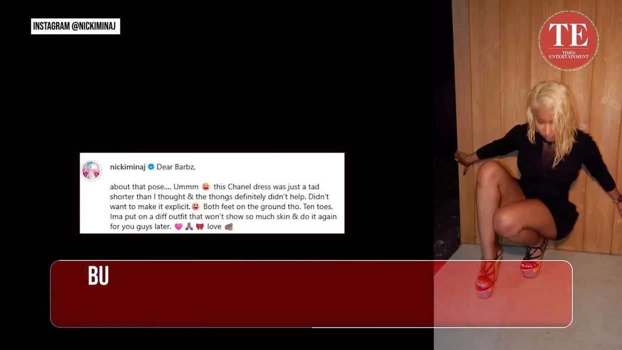 Nicki Minaj schools everyone on viral stiletto challenge trend she inspired