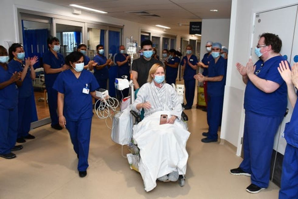 Nicola Sharpe leaving critical care