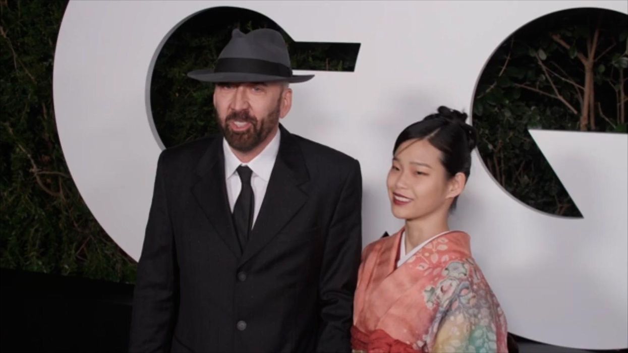 Nicolas Cage loves shortbread so much he wore an outfit inspired by it