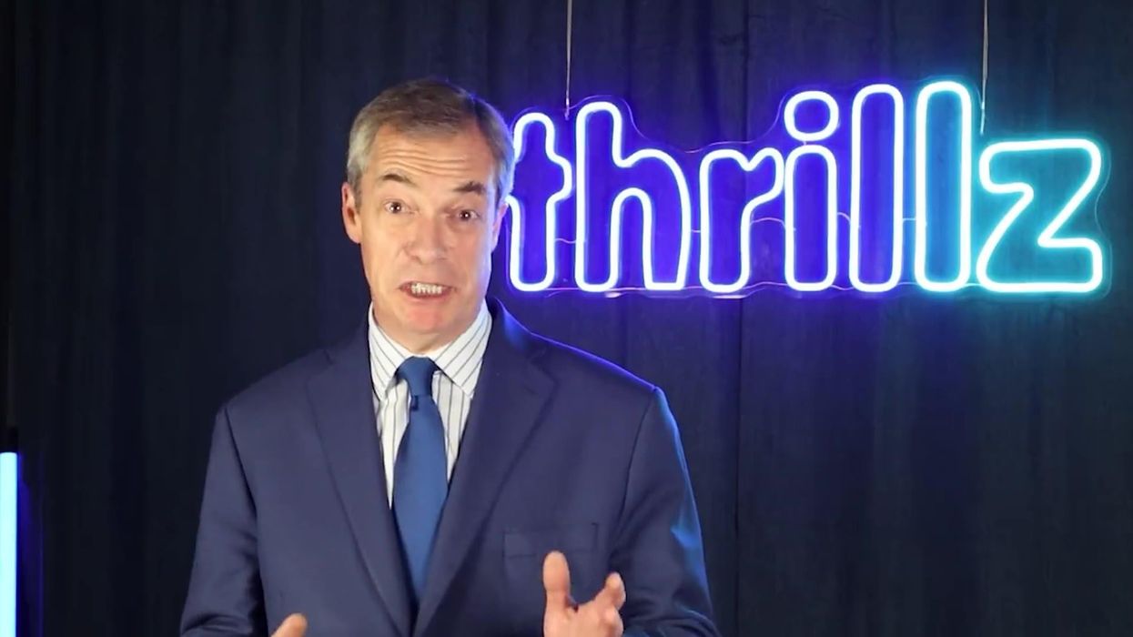 Nigel Farage is now doing Valentine's Day messages just in case you had a crush on him