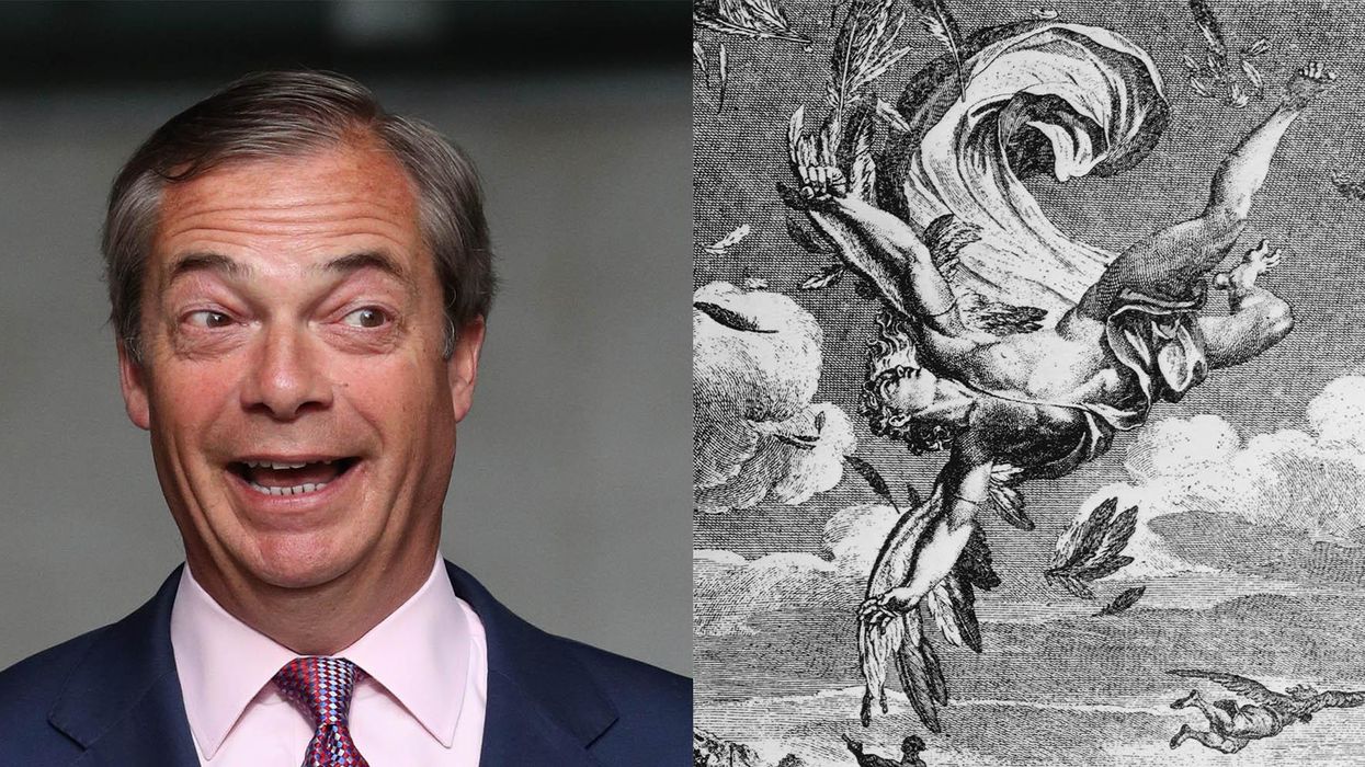 Nigel Farage and his Ancient Greek counterpart