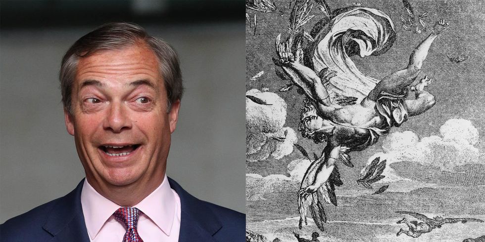 Nigel Farage and his Ancient Greek counterpart