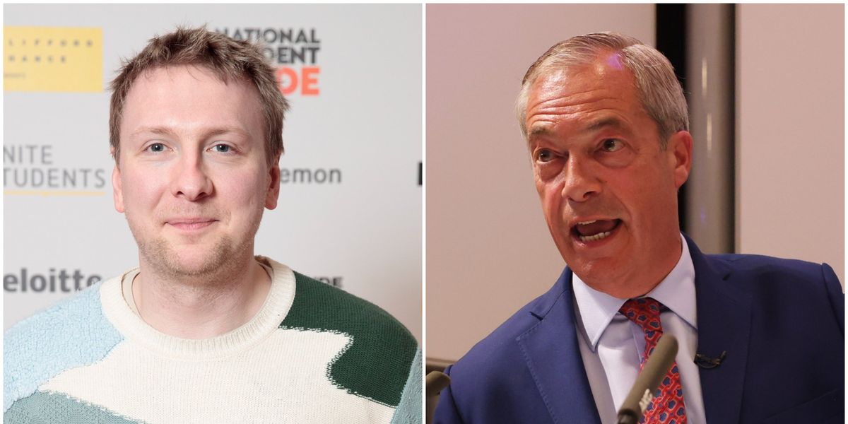 Joe Lycett issues 10 'fair and legitimate' questions to Nigel Farage ...