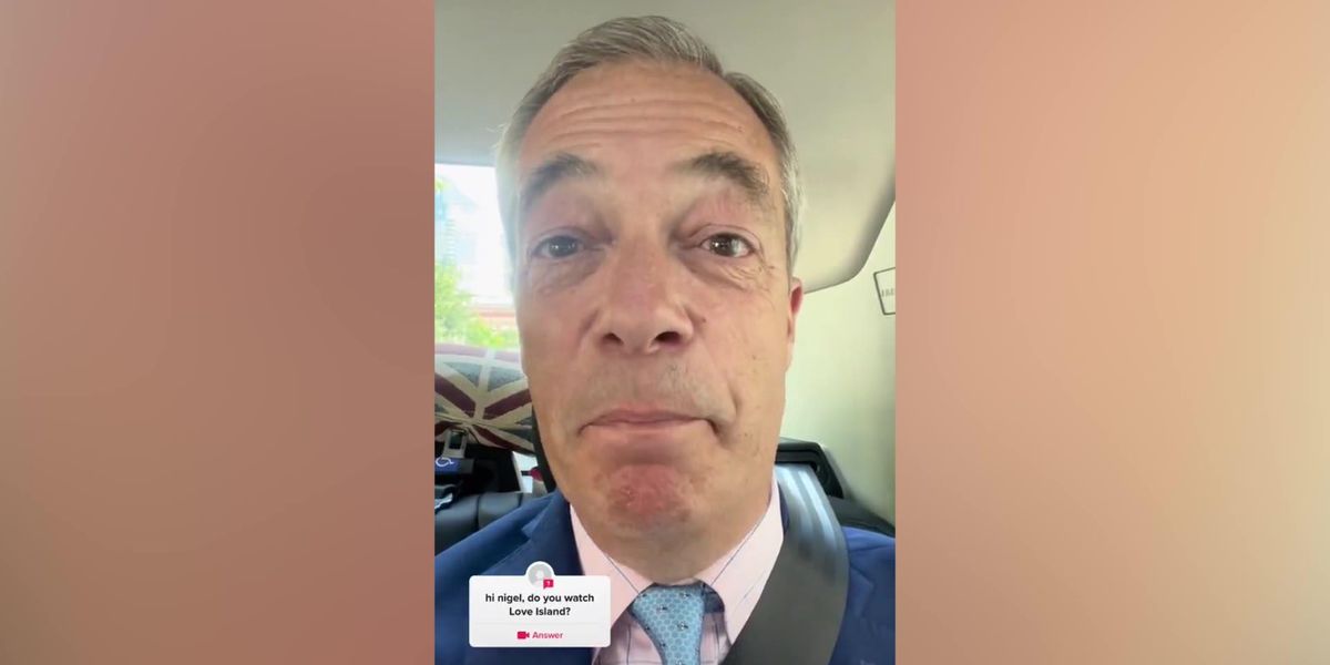 Nigel Farage snubs Love Island and says he prefers spending evenings