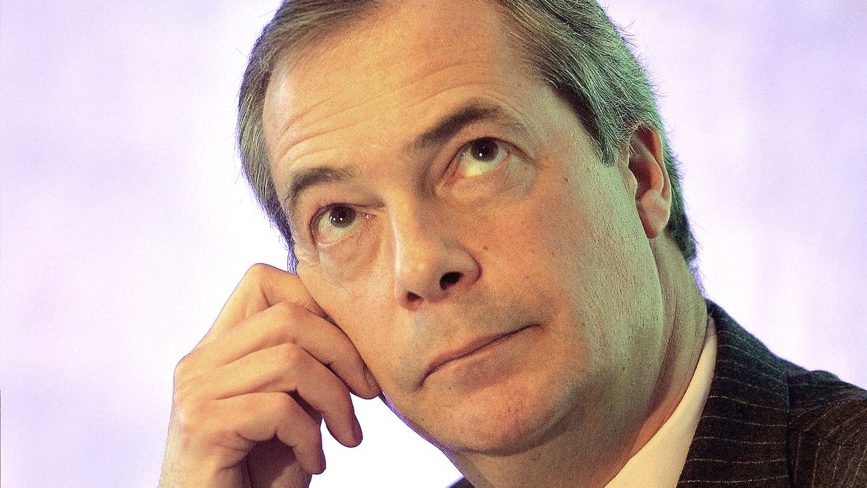 <p>Nigel Farage was once a big media presence</p>