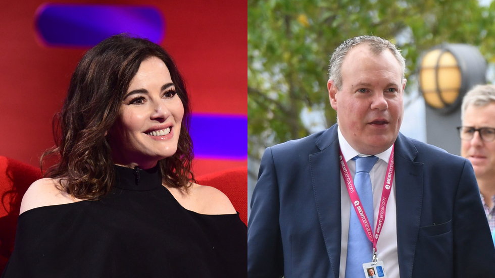 Ambushed by cake: Nigella Lawson mocks Tory MP’s birthday party defence