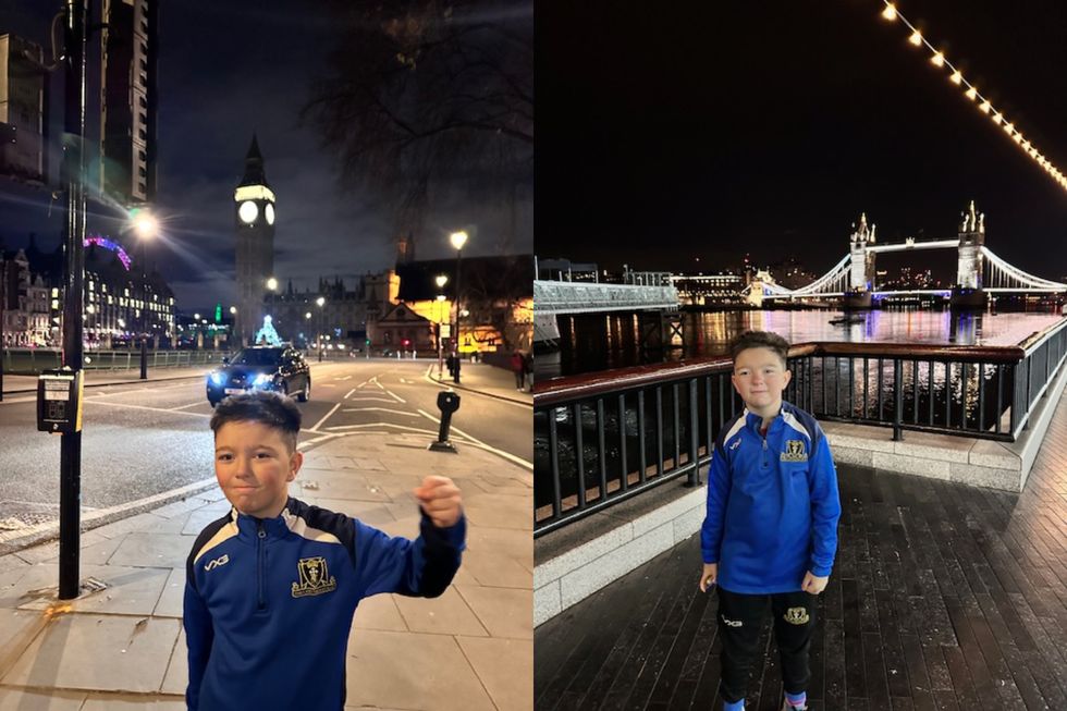Boy, nine, walks around London for 12 hours overnight for children’s hospital