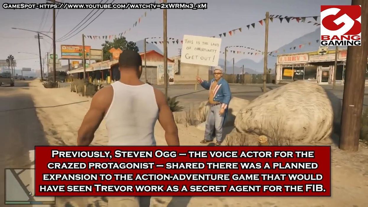 Rockstar Games' GTA San Andreas has a secret opening sequence