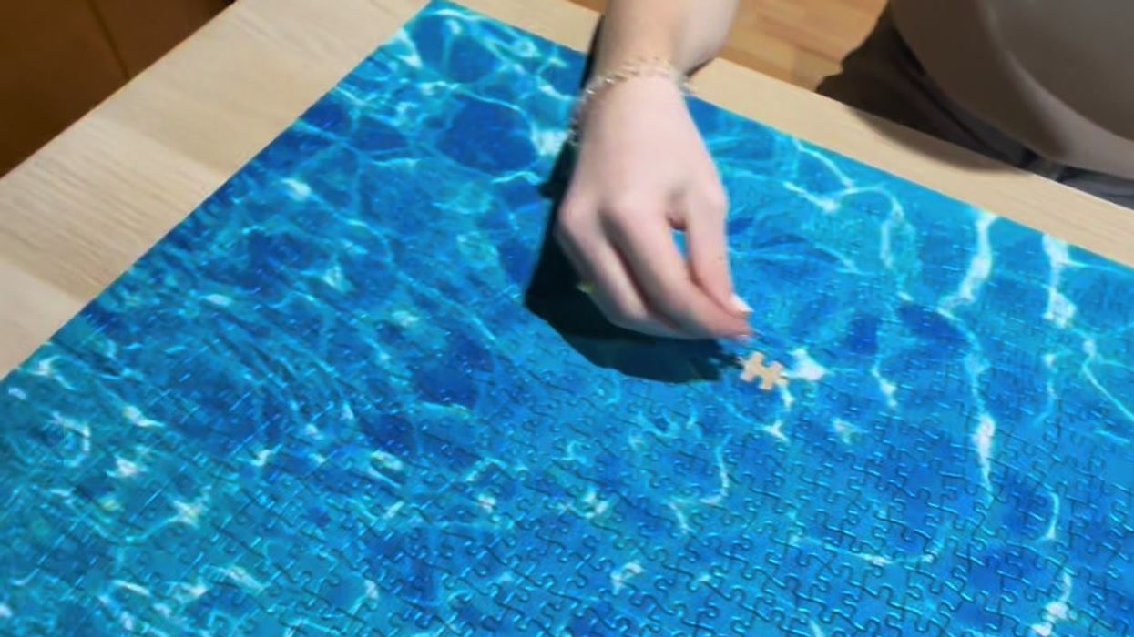 Video of impossible jigsaw puzzle being destroyed leaves views in 'physical pain'