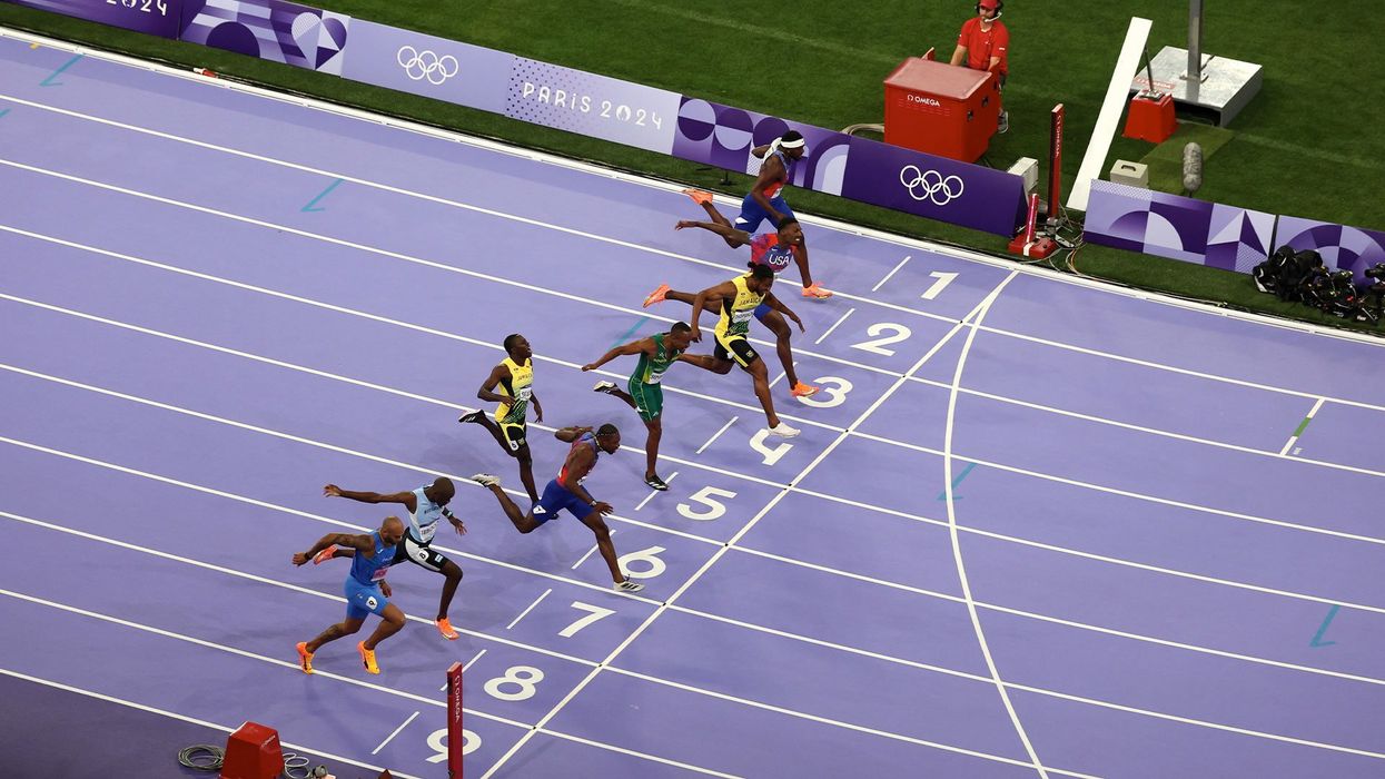 Why does Noah Lyles have beef with the NBA?