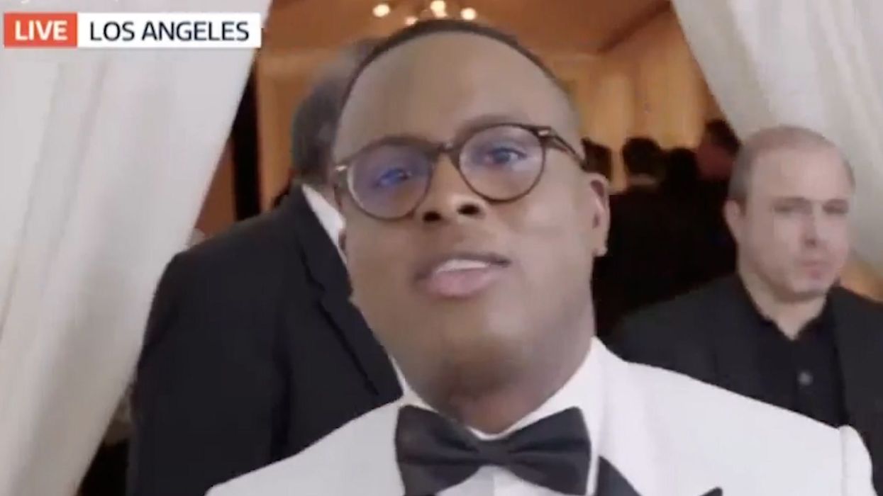 Moment GMB host brutally rejected from Elton John’s Oscars party live on air
