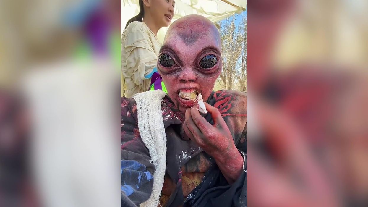 North West gives behind-the-scenes look at wild Kardashian Halloween party